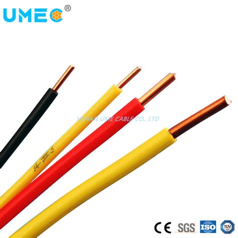 Fire Resistant Wire With Cu Core Pvc Insulation Sheath Nh Bvv China