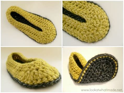 Chunky Crochet Slippers Pattern