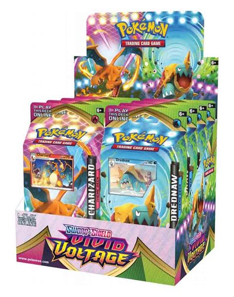 pokemon tcg sword shield vivid voltage theme deck diggaz trading cards