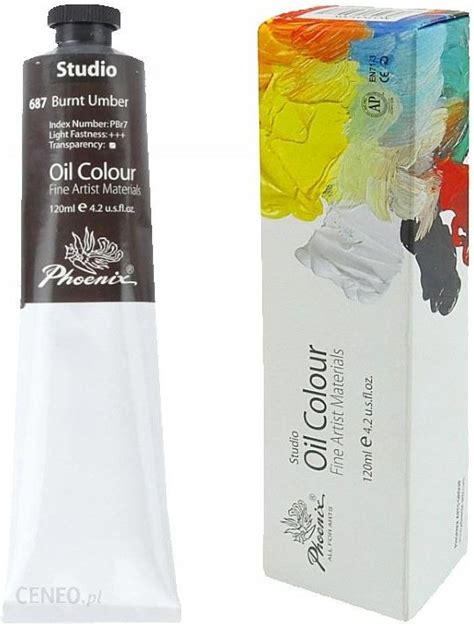 Farba Olejna 120ml Burnt Umber 687 Ceny I Opinie Ceneo Pl