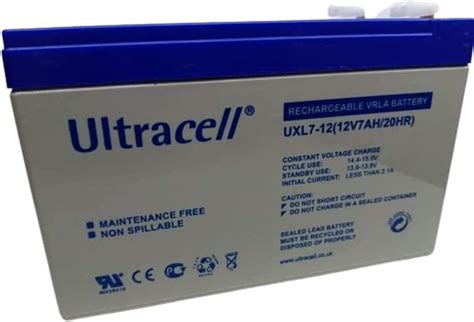 Ultracell V Ul Rechargeable Vrla Lead Acid Battery Ah Buy