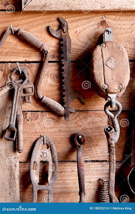 Antique Hand Tools Stock Images Image 18055214