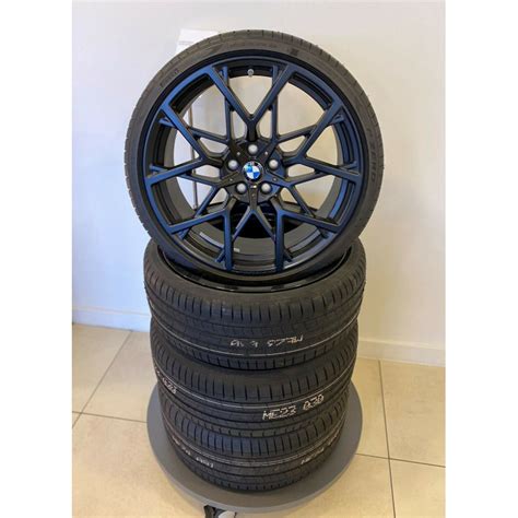 Roues Complètes été 20 Style 795m Noir Mat Pour Bmw Série 3 G20