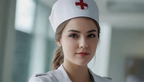 Premium Ai Image Most Beautiful Nurse Ultra Detailed Image