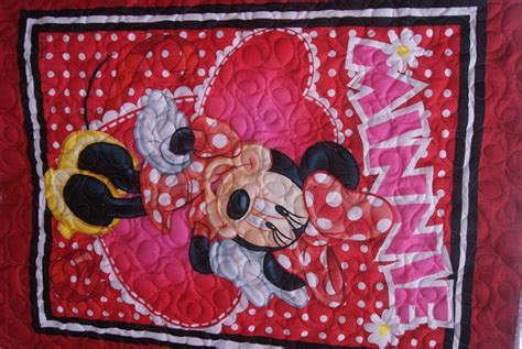 Minnie Mouse Panel Quilt by SewMuch4me2do on Etsy