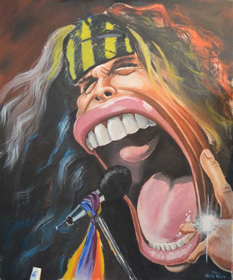 Steven Tyler Caricature Behance