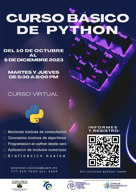 Curso Básico de Python Universidad Autónoma del Estado de Morelos