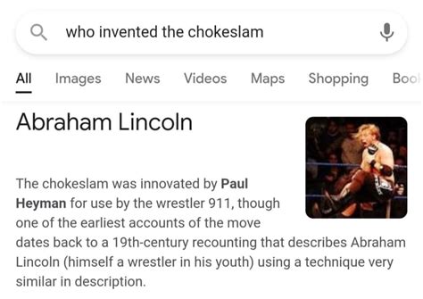 Who Invented The Chokeslam All Images News Videos Maps Shopping Bo