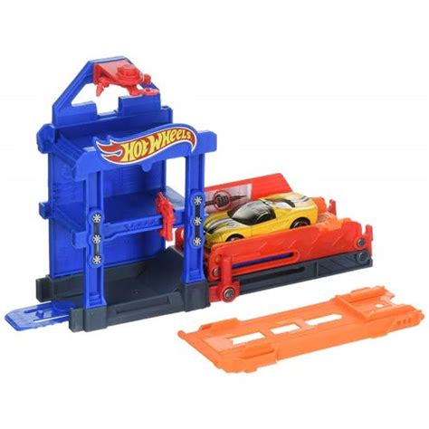 Mattel Hot Wheels Robo Lift Speed Shop Playset Fold Out DWK99 DWL02 Toys Shop Gr