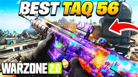 Best Taq 56 Loadout Tuning In Warzone 20 No Recoil Taq 56 Class