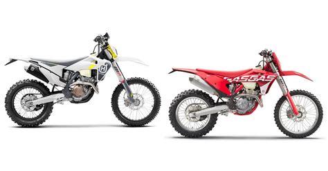 Motorrad Vergleich Husqvarna Fe 250 2022 Vs Gasgas Ec 250f 2023