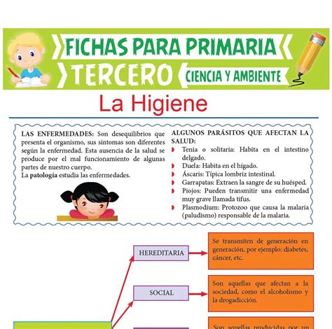 La Higiene Para Tercer Grado De Primaria Actividades Educativas