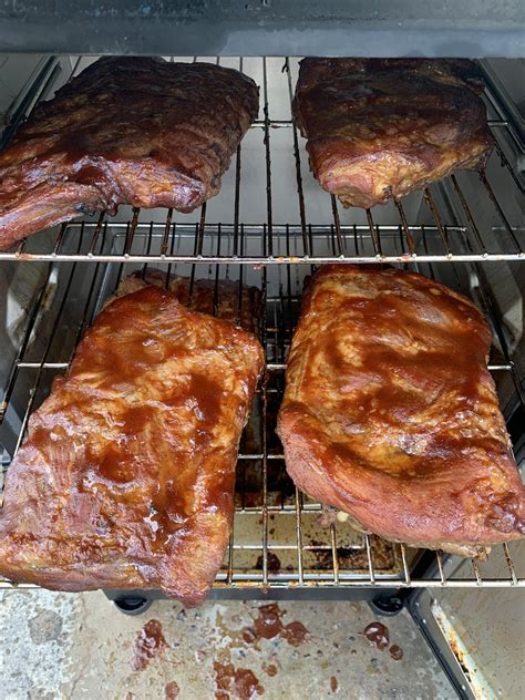 [homemade] Smoked Bbq Pork Ribs R Food