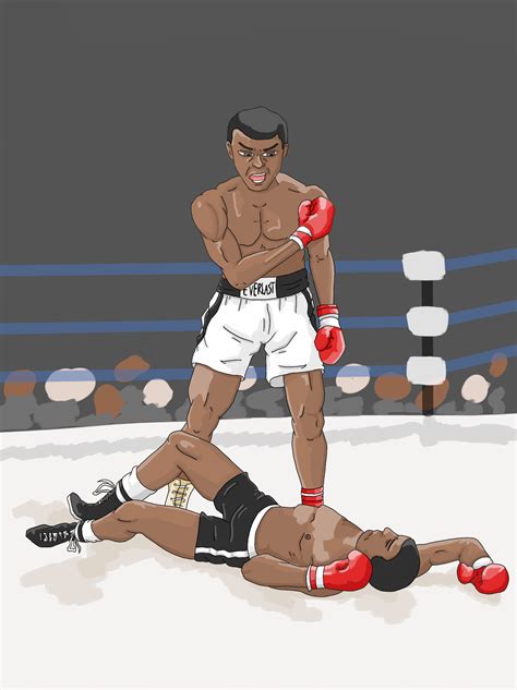 Muhammad Ali Anime Style Bryce18 Illustrations ART Street