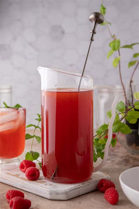 The Best Raspberry Iced Tea Recipe Lifestyle Of A Foodie