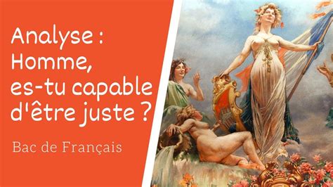 Homme Es Tu Capable D Tre Juste Analyse Lin Aire Olympe De Gouges