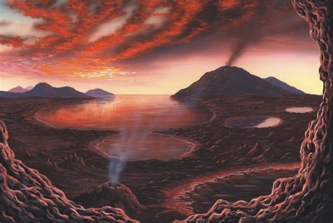 Early Earth Artwork Photograph By Richard Bizley Fine Art America