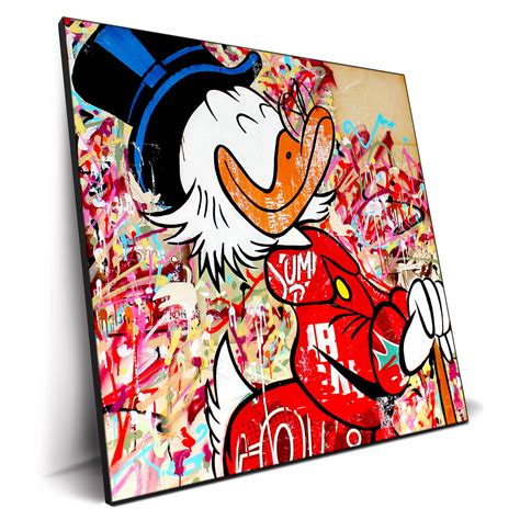 Scrooge Mcduck Wall Decor Pop Canvas MusaArtGallery 46 OFF