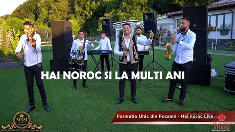 NOU 2020 HAI NOROC SI LA MULTI ANI FORMATIA UNIC DIN FOCSANI MUZICA