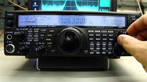 Yaesu FT 847 All Band All Mode Transceiver Test ALPHA TELECOM YouTube