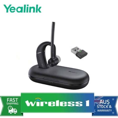 Yealink BH71 PRO Bluetooth Mono Black Headset W Carrying Case And