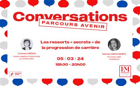 Webinar Conversations Du Parcours Avenir Les Ressorts Secrets