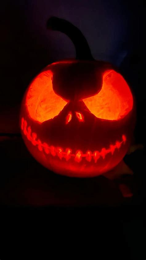 jack skellington pumpkin | Pumpkin carving, Jack skellington pumpkin, Pumpkin