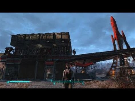 Fallout 4 Red Rocket Settlement Build Complete With A Roof Access All Done With No Mods Fandom