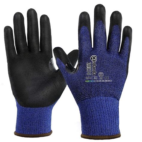 ANDANDA Level 5 Cut Resistant Gloves, Comfort Stretch Fit, Provide
