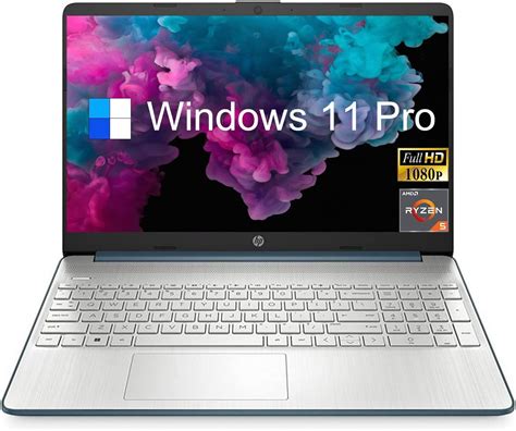 HP 15 6 Inch FHD Business Laptop AMD Ryzen 5 5500U Windows 11 Pro