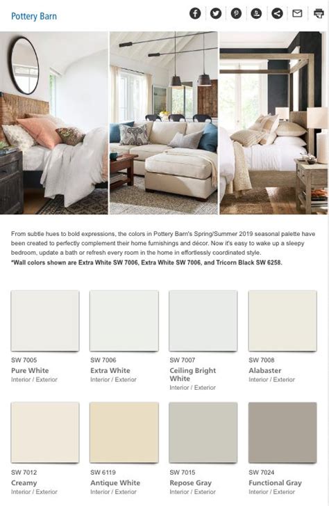 Paint Colors Pottery Barn For Sherwin Williams Pottery Barn Pottery Barn Paint Pottery