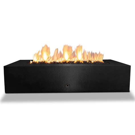 Starfire Designs Gravity 72 X 38 Rectangle Stainless Steel Gas Fire Pit Starfire Direct