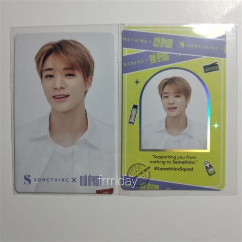 Jual Photocard Official Nct Dream X Somethinc Jeno Regular Exclusive