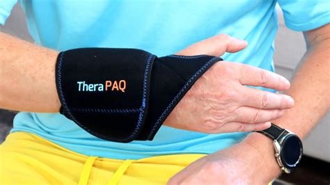 Therapaq Wrist Ice Pack Wrap Full Review Youtube