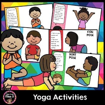 Yoga Activities - Indoor Workout, Indoor Recess by Tales From Miss D