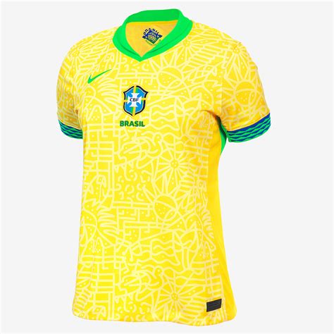 Camisa Nike Sele O Brasileira Feminina I Torcedora Pro