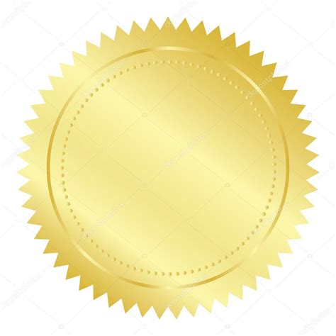 Gold Seal — Stock Vector © Yuliaglam 7990068