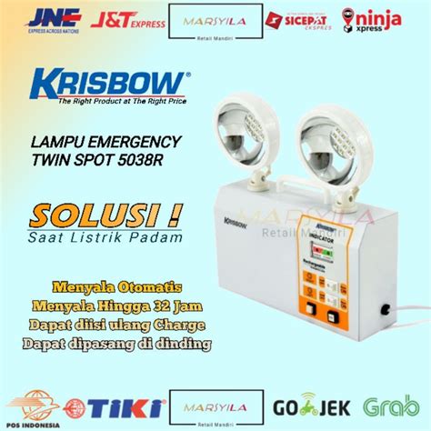 Jual Lampu Emergency Led Lampu Darurat Emergency Led Cas Charge