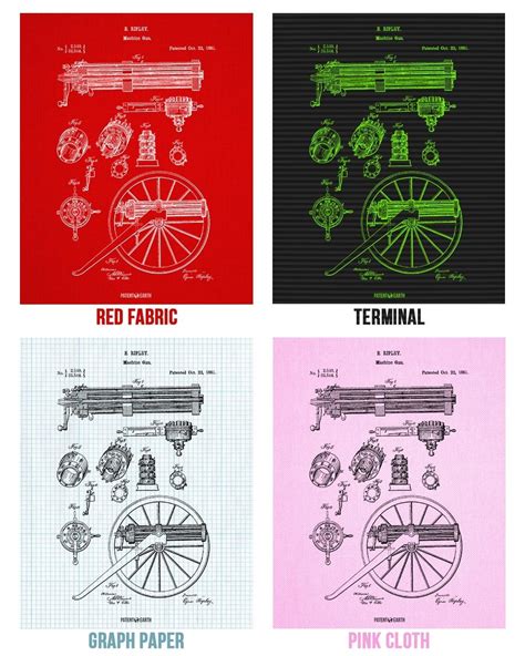 Free Gatling Gun Blueprints Holrewebsite