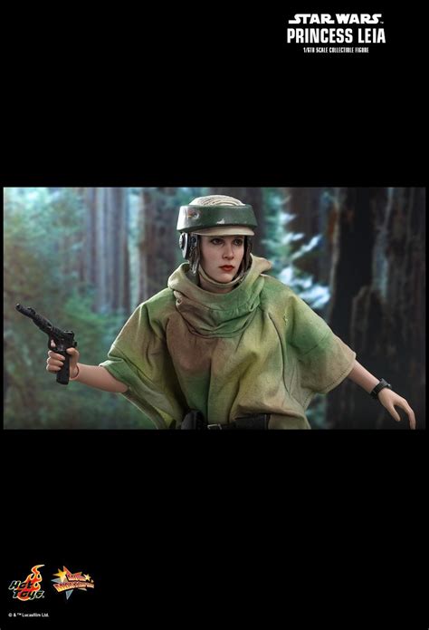 Hot Toys Princess Leia And Wicket Set Official Pics And Details The Toyark News