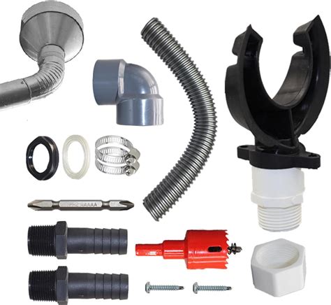 Rain Barrel Connector Kit Rain Barrel Diverter Kit Connects Downpipe