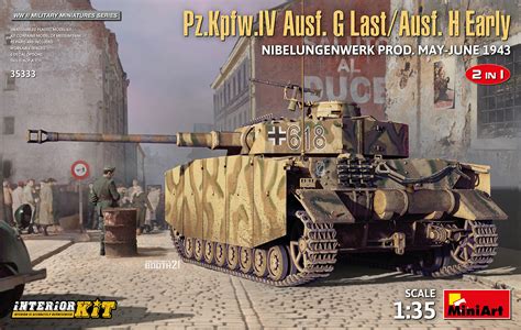 Miniart Pz Kpfw Iv Ausf G Last Ausf H Early Nibelungenwerk