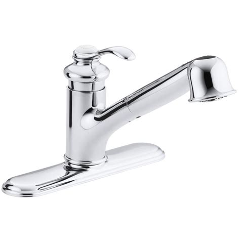 KOHLER Fairfax Polished Chrome 1 Handle Deck Mount Pull Out Commercial