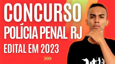 Concurso Pol Cia Penal Rj Youtube