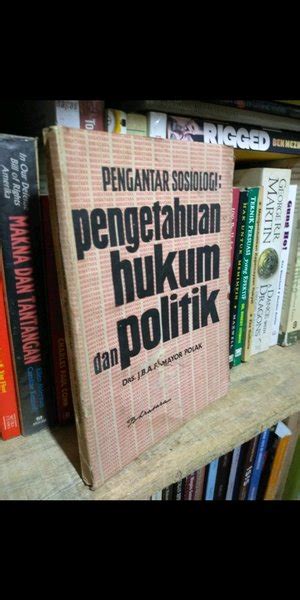 Jual Buku Pengantar Sosiologi Pengetahuan Hukum Dan Politik By Mayor