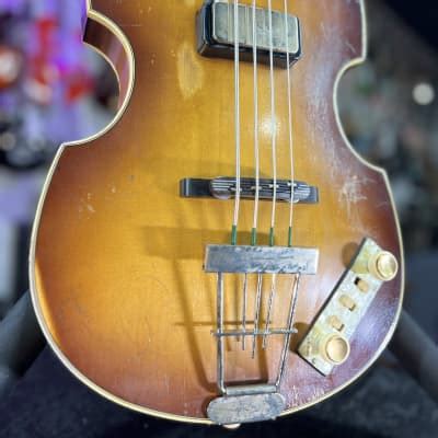 Hofner H Rlc Relic Vintage Aged Violin Bass Reverb