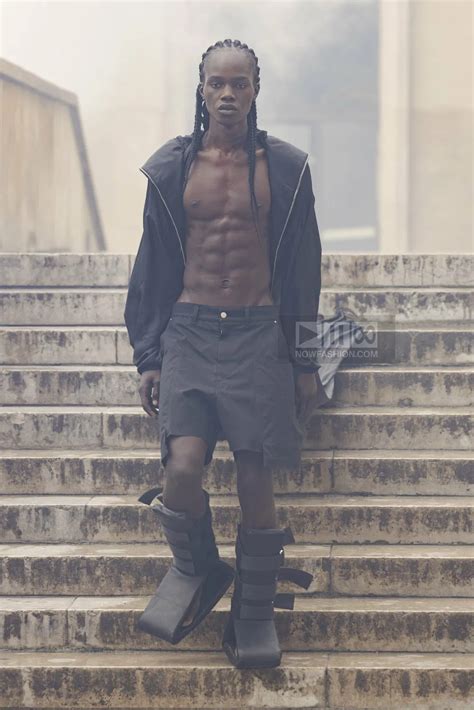 Rick Owens Fashion Show Runway Menswear Spring Summer 2024 Paris