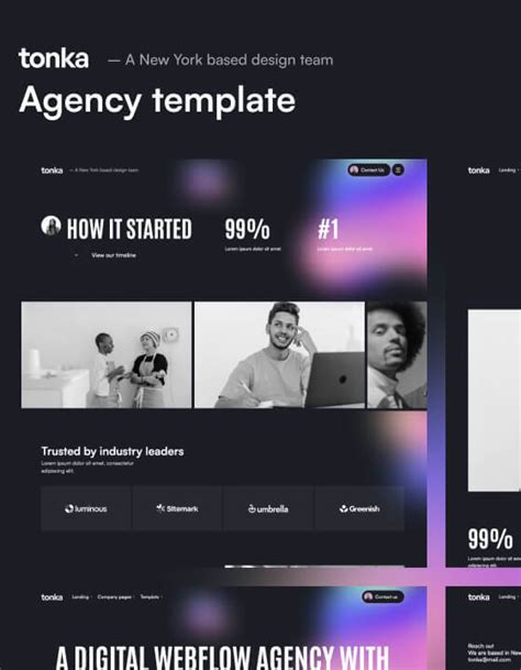 Tonka Agency Html Responsive Website Template