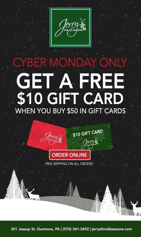 Cyber Monday Gift Card Promotions Dates Cindy Deloria