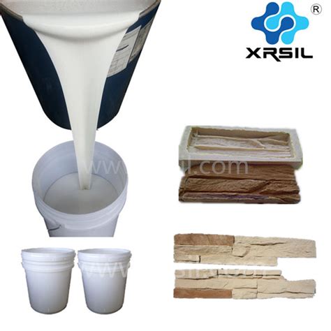 Rtv Silicone Rubber For Artificial Stone Tile Making Cement Molding